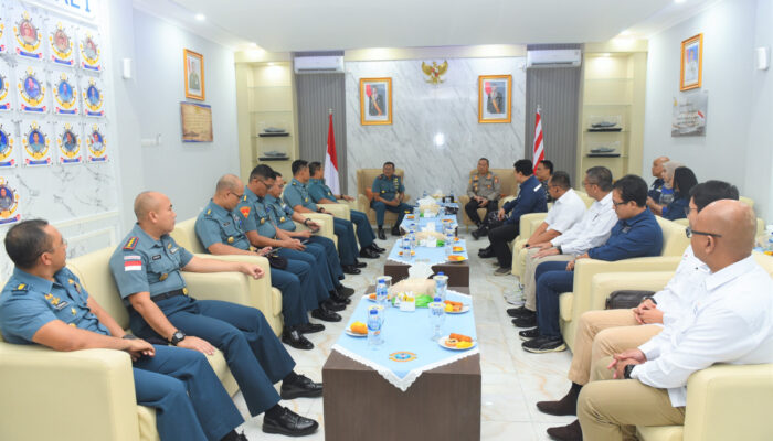 Sampaikan Update Kegiatan Lapangan SKK Migas Kunjungi Lantamal I – Belawan