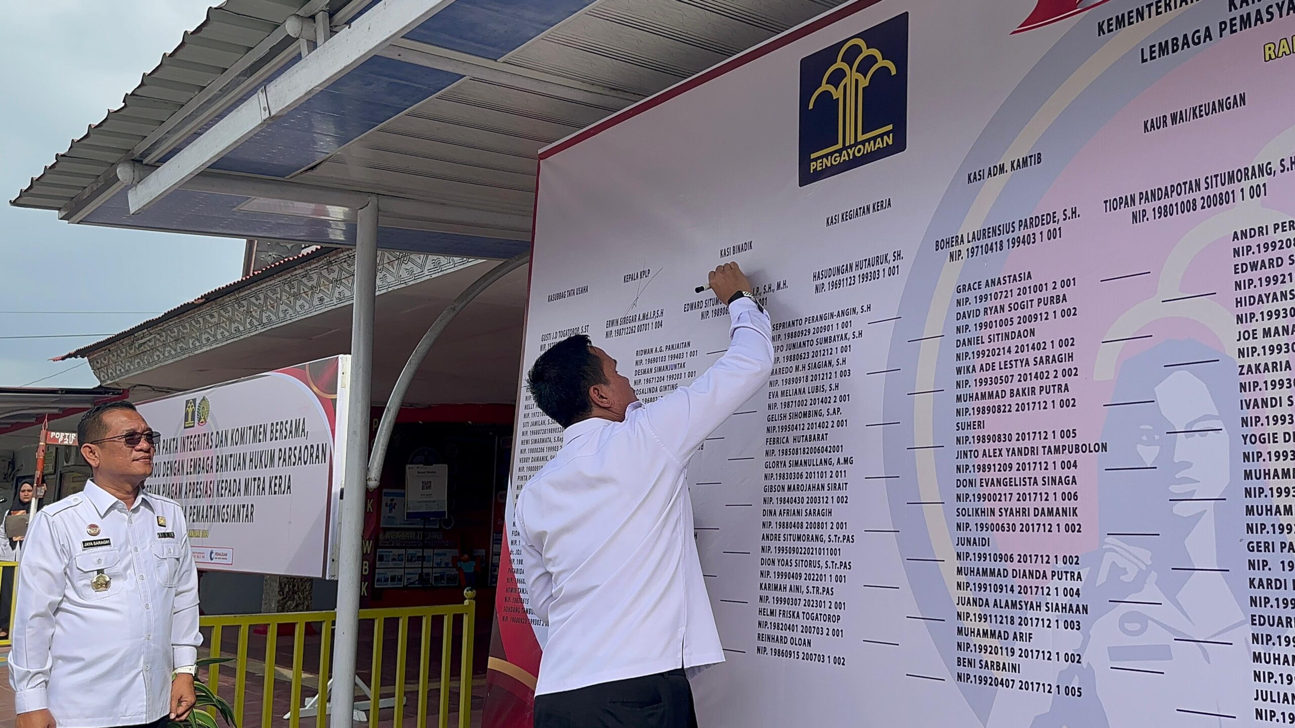 Lapas Pematangsiantar Laksanakan Apel Penandatanganan Pakta Integritas Dan Komitmen Bersama
