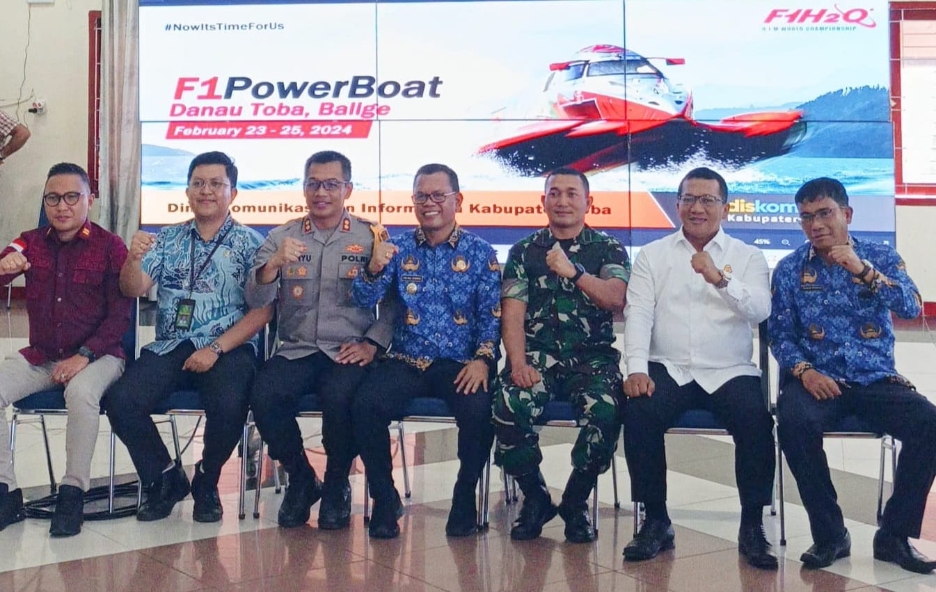 Februari, Formula 1 Power Boat Kembali Digelar Di Danau Toba 
