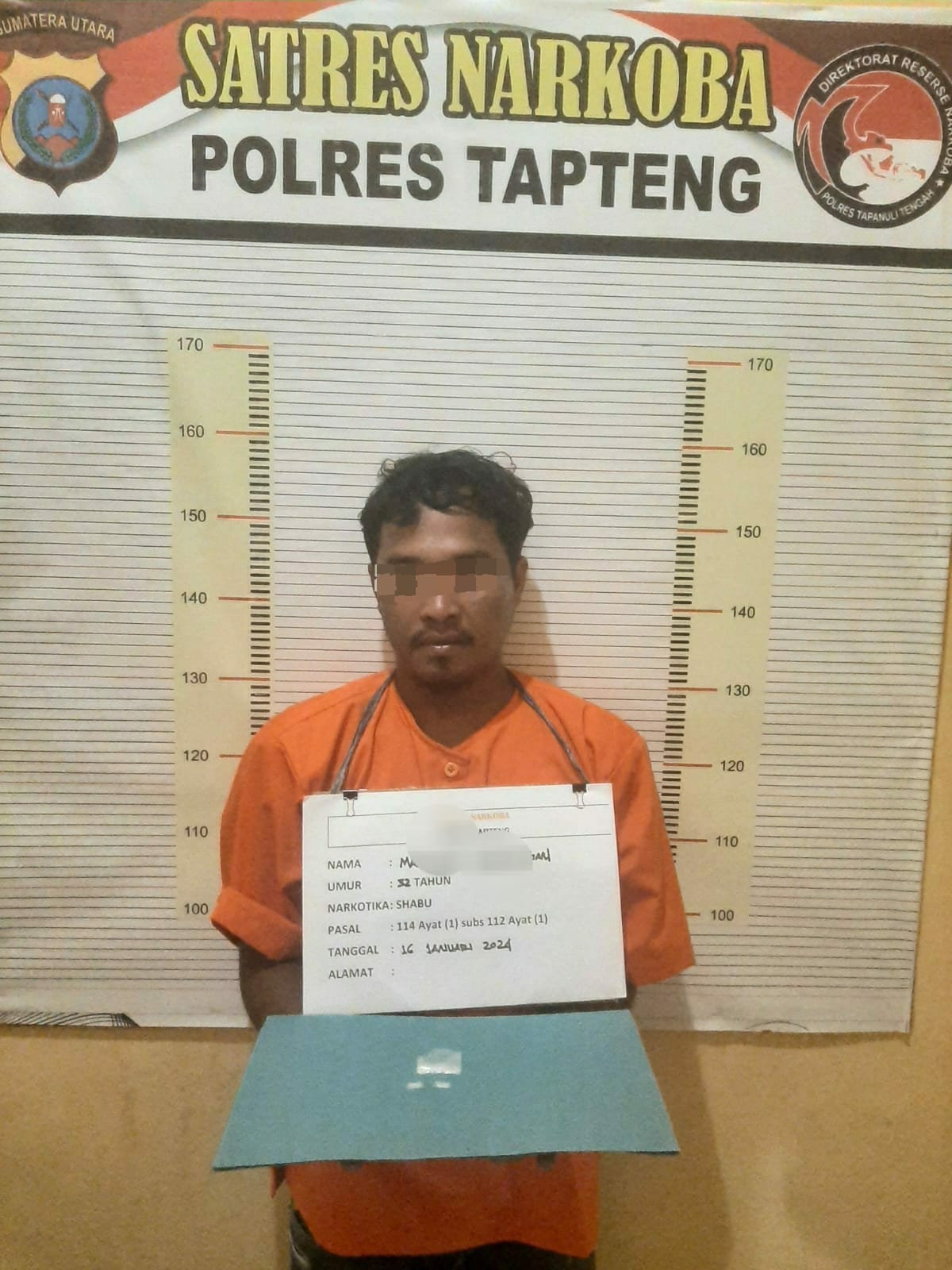 Pria Asal Simalungun Ditangkap Di Tapteng Kasus Narkoba