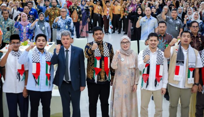Bobby Nasution Serahkan Donasi Rp1 Miliar: Semoga Jadi Kekuatan Untuk Palestina Mencapai Kemerdekaan