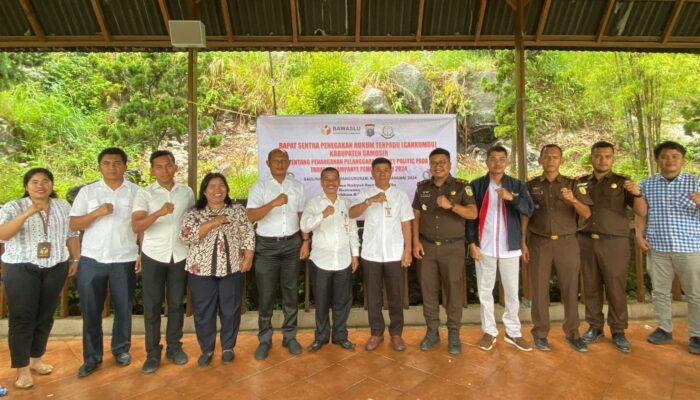 Cegah Money Politics, Gakkumdu Samosir Gelar Rakor