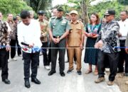 Jalan Penghubung Nagori Siboras – Nagori Saribu Jandi Diresmikan