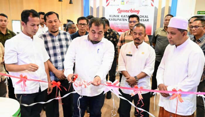 Aceh Besar Lauching Klinik E-Katalog Lokal