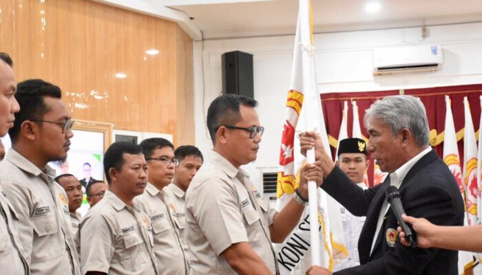 KONI Sergai Dilantik, Ustor Target 4 Besar PON Sumut