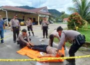 Personel Samapta dan Satuan Reskrim Polres Tapteng Gelar Pelatihan TPTKP