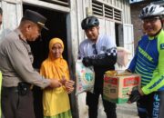Gowes Kamtibmas Kapolres Batubara Ke Kecamatan Datuk Limapuluh