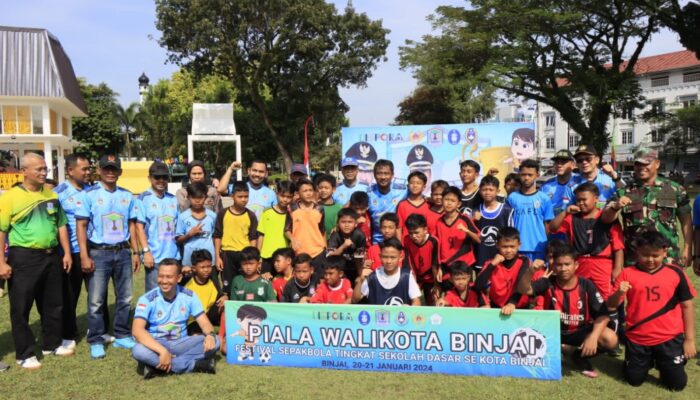 Wali Kota Binjai Buka Turnamen Sepakbola Usia Dini
