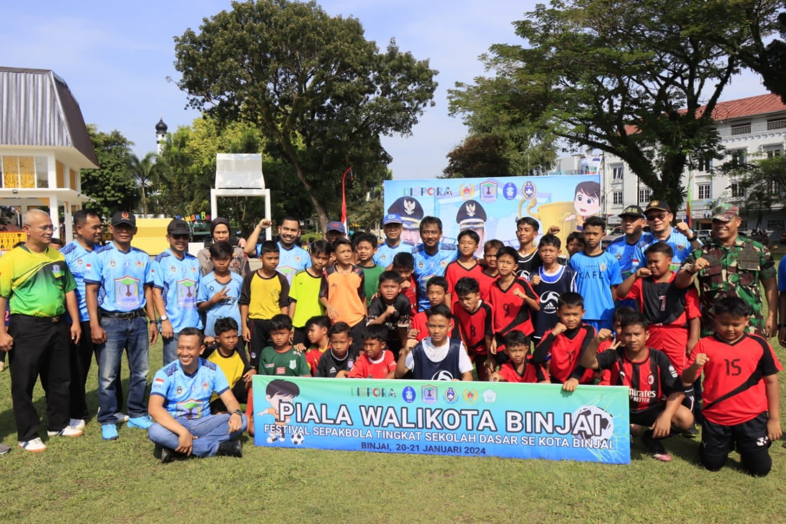 Wali Kota Binjai Buka Turnamen Sepakbola Usia Dini