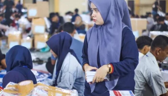 KIP Aceh Tamiang Umumkan Ada Ratusan Lembar Surat Suara Rusak