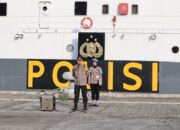 Anggota Polres Sabang Dan Personel KM Wisangfeni 8005 Apel Bersama