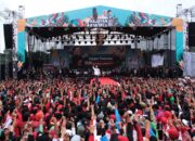 Dihadiri Ribuan  Massa, Bimbo Dan Slank Meriahkan Kampanye Perdana Ganjar-Mahfud Di Jabar