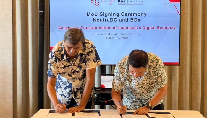 Telkom Dan Indosat Jalin Kemitraan Strategis Antara NeutraDC Dan BDx Indonesia