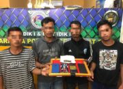 Miliki Ganja Siap Pakai, 4 Pemuda Abdya Diamankan Polisi