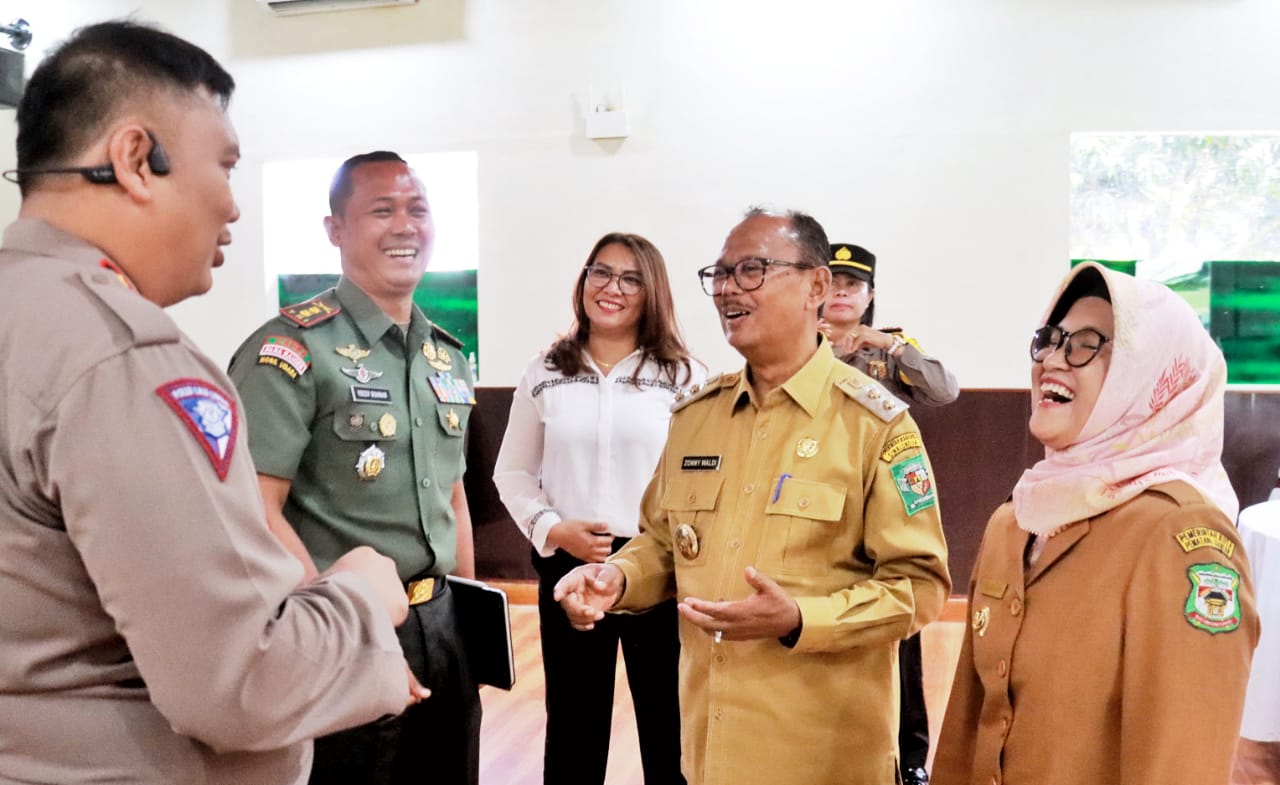 Wabup Simalungun Hadiri Komsos, Tingkatkan Kewaspadaan Hadapi Perubahan Iklim Global