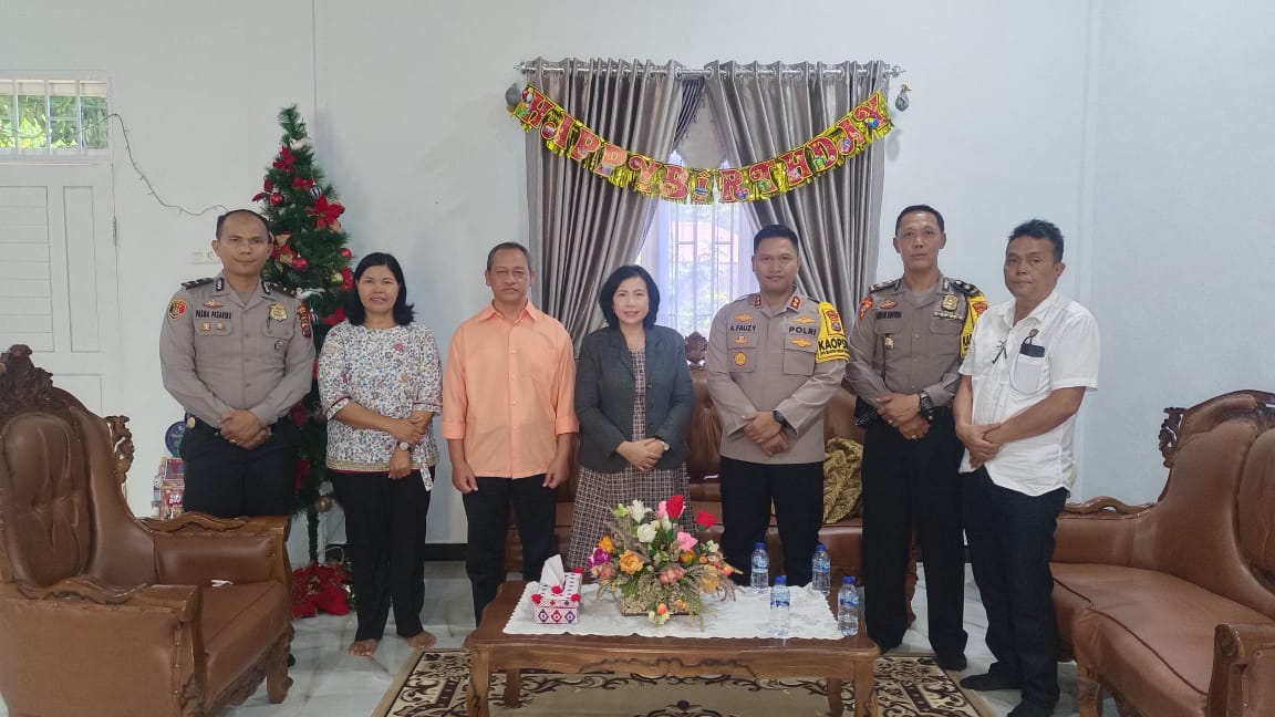 Kapolres Sibolga Silaturahmi Ke Preses HKBP Distrik IX Sibolga