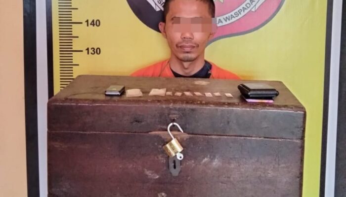 Pegawai Honorer Pemkab Paluta Nyambi Jual Sabu