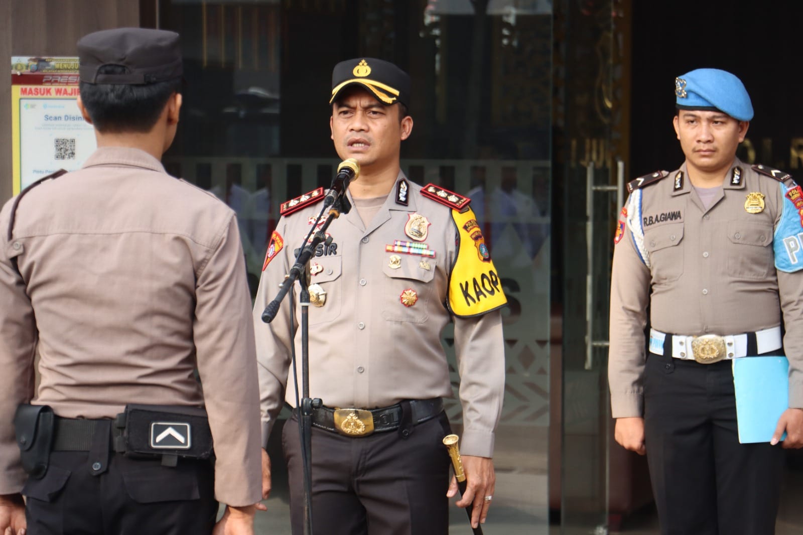 Kapolres Tapsel Tekankan Ke Anggota Jaga Netralitas Pemilu