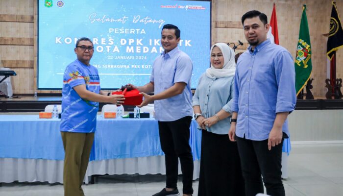 Kongres DPK, Rakhmat Harahap Terpilih Sebagai Ketua IKAPTK Kota Medan