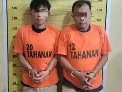 Polisi Binjai Tangkap Dua Tersangka Pengedar Sabu