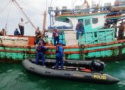 Cegah Masuknya Etnis Rohingya, Polisi Razia Kapal Nelayan Di Perairan Selat Malaka