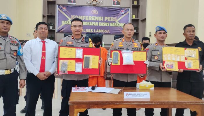 Sepanjang Januari, Sat Res Narkoba Amankan 965,56 Gram Sabu