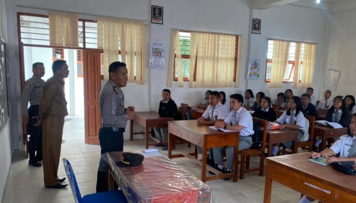 Polres Humbahas Laksanakan Pembinaan Pelajar Di Sekolah