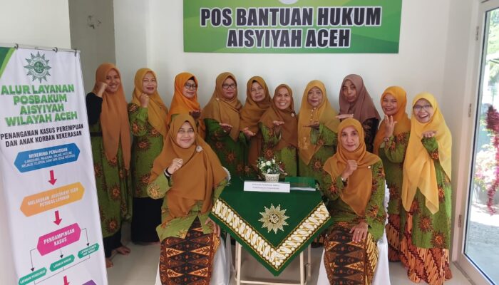 Aisyiyah Aceh Resmikan Kantor Pos Bantuan Hukum