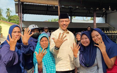 Abdillah Bertemu Masyarakat Tebing Tinggi, Sampaikan Perubahan