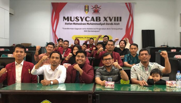 Imam Maulana Abdillah Terpilih Ketua Cabang IMM Banda Aceh