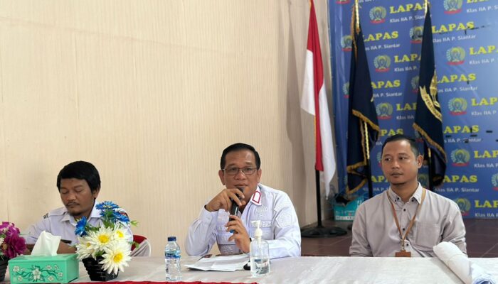 KPU Sosialisasi Tata Cara Pemilu Kepada KPPS Lapas Kelas IIA Pematangsiantar