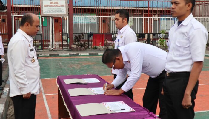 Rutan Tarutung Gelar Deklarasi Janji Kinerja