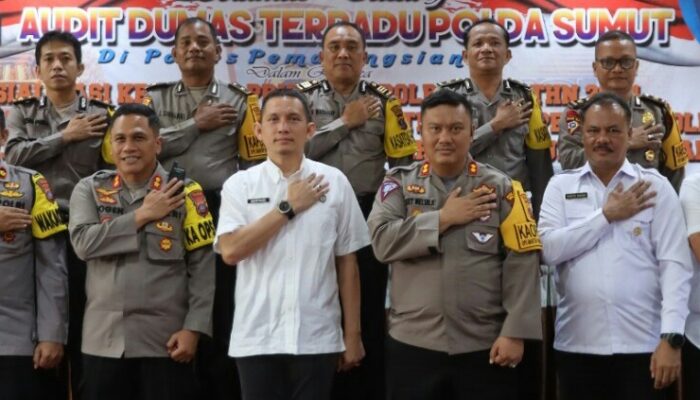 Kapolres P.Siantar Terima Kunker Tim Investigasi Dumas Terpadu Poldasu