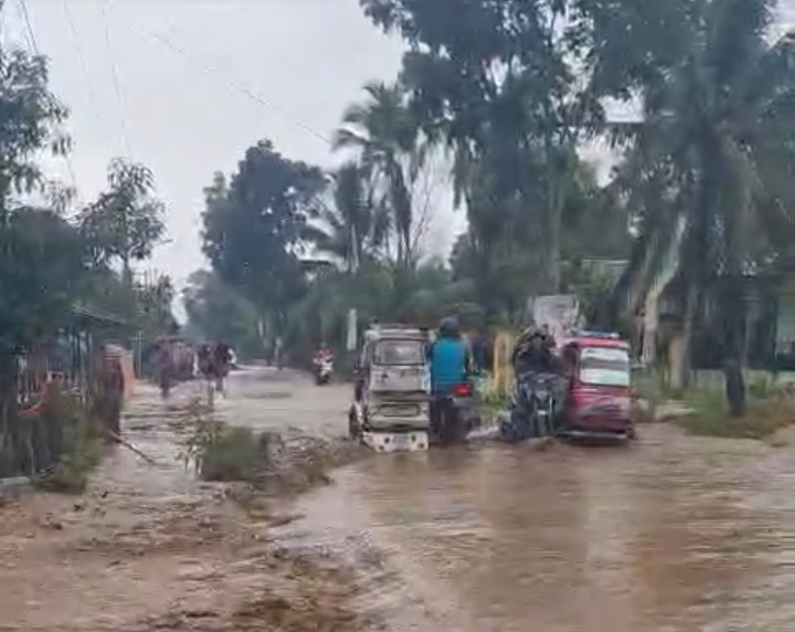 Ulu Barumun Banjir Akibat Meluapnya Sejumlah Sungai