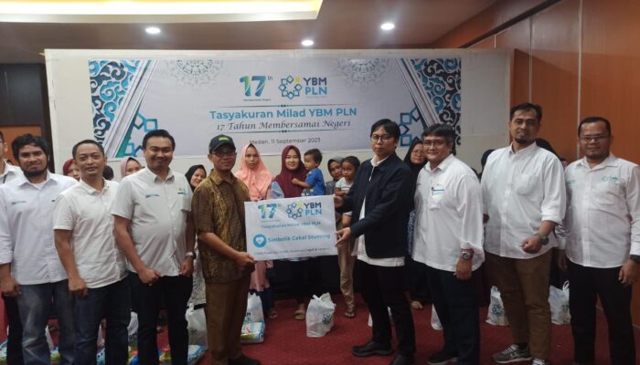 Sepanjang 2023, YBM PLN UIP SBU Salurkan Bantuan Muzakki Rp955.413.534