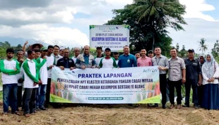 Distan Aceh Besar Siap Kerja Sama Dengan Mitra Swasta