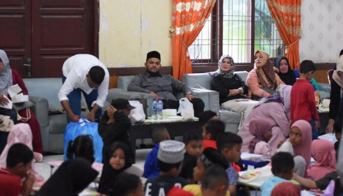 Ratusan Siswa TK-SD Meriahkan Lomba Mewarnai Bersama Irfansyah