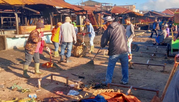 Pasar Sidikalang Terbakar Lagi, 9 Balerung Ludes, 17 Terdampak