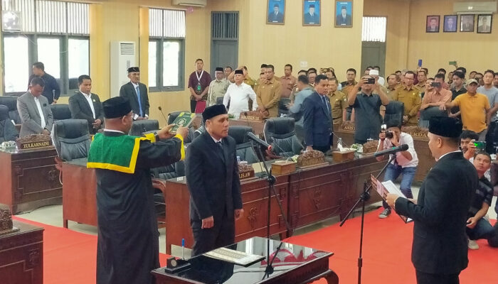 Yusdarman PAW Anggota DPRK Abdya Sisa Masa Jabatan 2019-2024