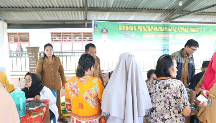 Jelang lmlek 2024 Pemko Tebing Tinggi Gelar Pasar Murah