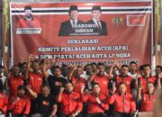 KPA Dan PA Wilayah Langsa Deklarasi Dukungan Prabowo-Gibran