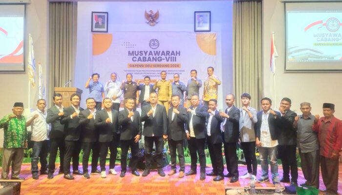 Hasan Habib Pimpin Gapensi, Bupati DS: Pemkab Komitmen Jalin Kerja Sama