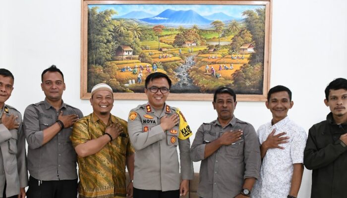 Polres Kolaborasi PWI Jaga Kamtibmas
