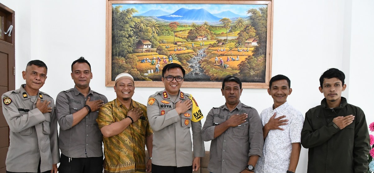 Polres Kolaborasi PWI Jaga Kamtibmas