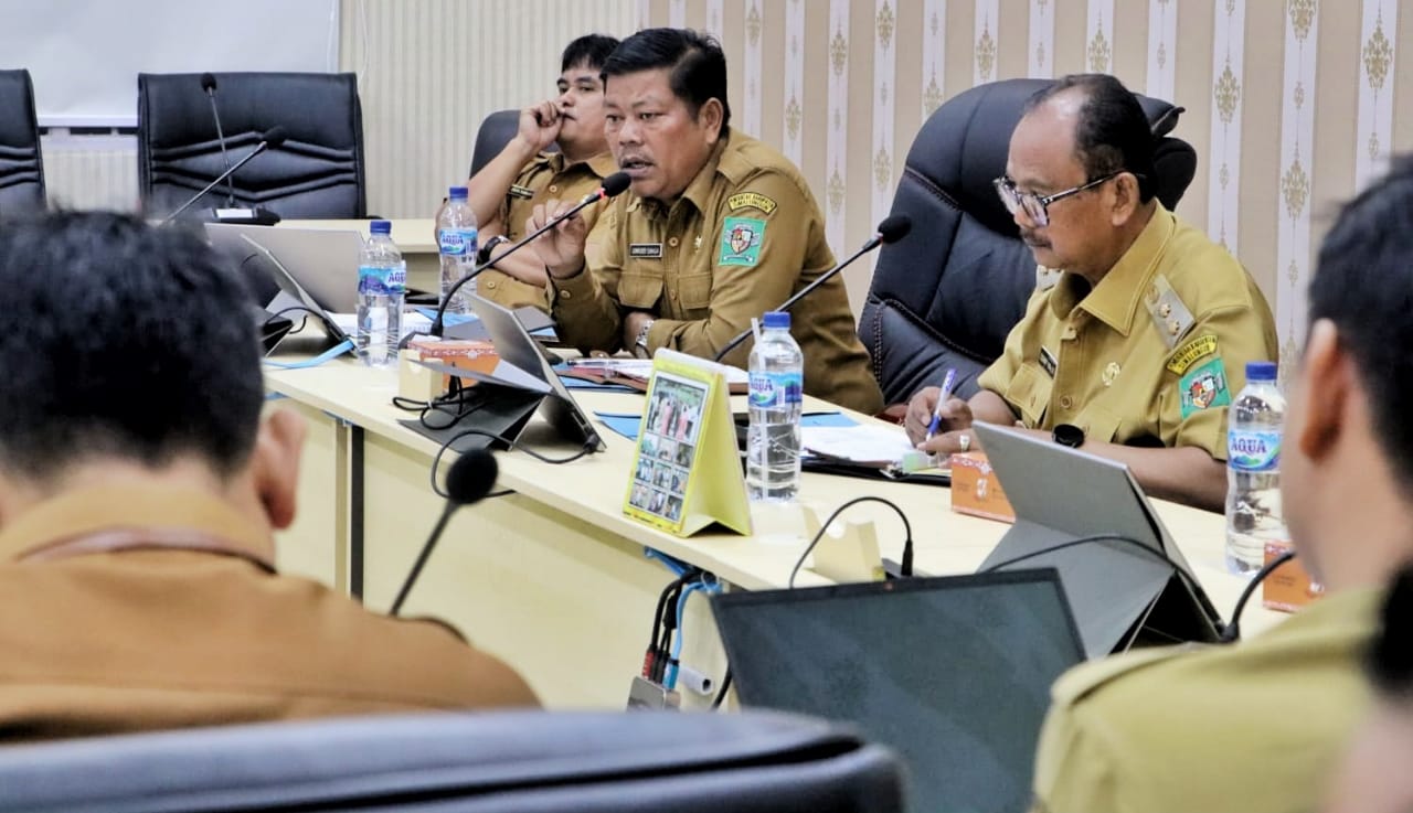 Wabup Simalungun Rakor Peran TPPS Dalam Percepatan Penurunan Stunting