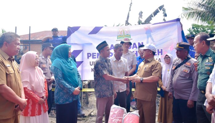 Asra Kunjungi Keluarga Korban Kebakaran Di Seruway