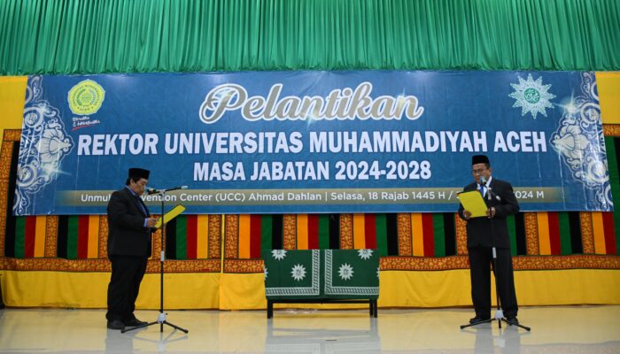 Majelis Diktilitbang PP Muhammadiyah Lantik Rektor Unmuha 2024-2028