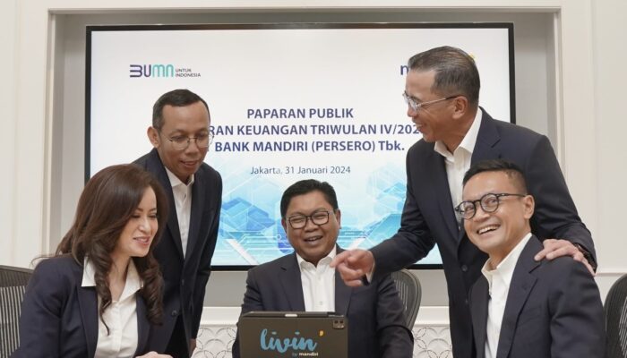 Terus Melaju ! Bank Mandiri Gapai Laba Bersih Rp 55,1 Triliun di Tahun 2023
