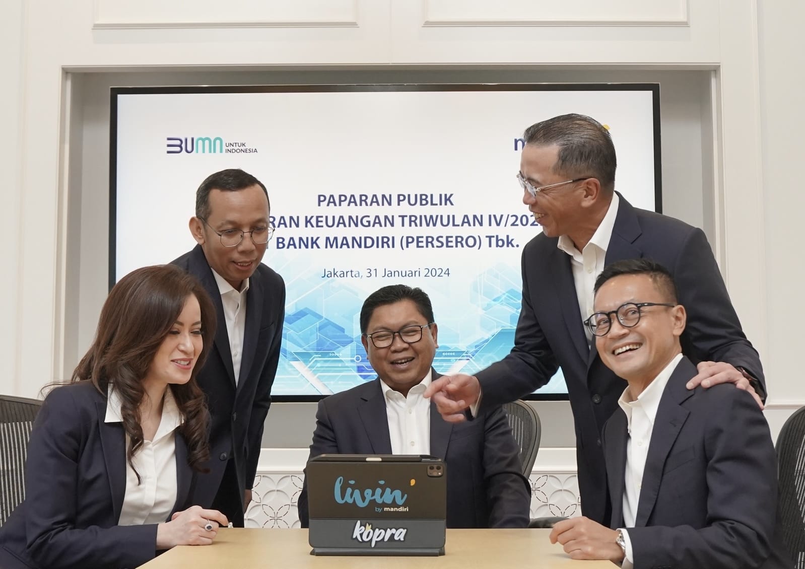 Terus Melaju !  Bank Mandiri Gapai Laba Bersih Rp 55,1 Triliun di Tahun 2023