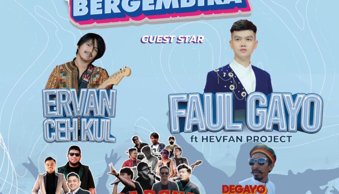 Konser Indonesia Maju Malam Ini Di Lapangan Musara Alun Takengon